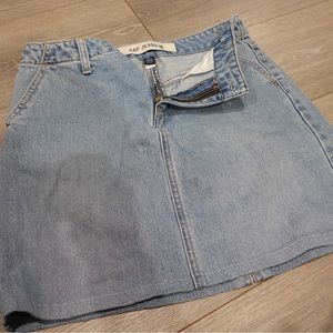 GAP denim midi skirt